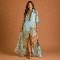 Maria | Elegant Mediterranean Blouse Dress