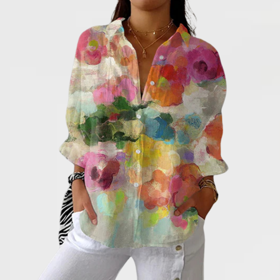 Brittany | Watercolour Dreams Blouse